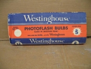 12 Pack Westinghouse Photoflash Bulbs No. 5 Class M