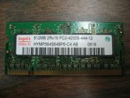 Hynix HYMP564BP6-C4 512mb 2Rx16 PC2-4200S DDR2 Laptop RAM Memory