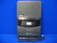 Optimus CTR-107 Portable Voice Activated Cassette Tape Player Recorder Deck
