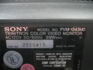 Sony PVM-1343MD Trinitron Color Video Monitor