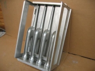 Renzor Code 43 Burner Rack w/ Shutters + 4 Burners