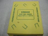 King Electric 09025 Box of 100 4/0 SE Cable Fasteners