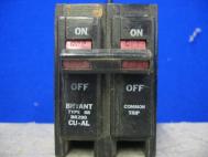 Bryant BR290 240V 90A 2 Pole Circuit Breaker 2P 240 Volt 90 Amp