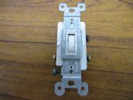 PS Common 15A 120V Toggle Switch White (Lot of 2)