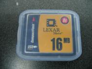Lexar Compact Flash 16MB Memory Card