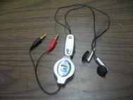 Tornado Data Drive Thru Earbuds w/Mic and Cord Keeper
