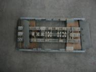 Square D 4 Breaker 3 Phase Distribution Panelboard