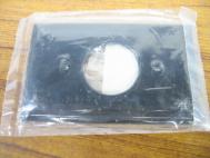 Hubbell P7B Nylon Wall Plate Black