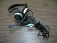 Jwin Behind the Head Headset with Microphone and Inline Volume Control