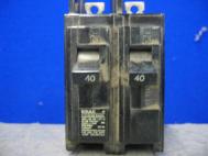 Gould ITE BQ2-BO40 240V 40A 2 Pole Circuit Breaker 2P 240 Volt 40 Amp