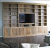 Pecky Sinker Cypress makes a beautiful entertainment center.