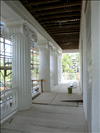 Select Sinker Cypress T&G 1x4 porch flooring forTexas Governor's Mansion.