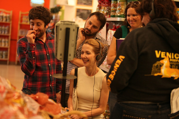 Jocelyn Towne on the set of I Am I. Photo by Kat Marcinowski.