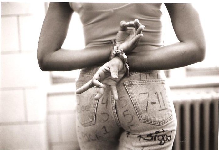 'Female Blood', 1995. © Jamel Shabazz.