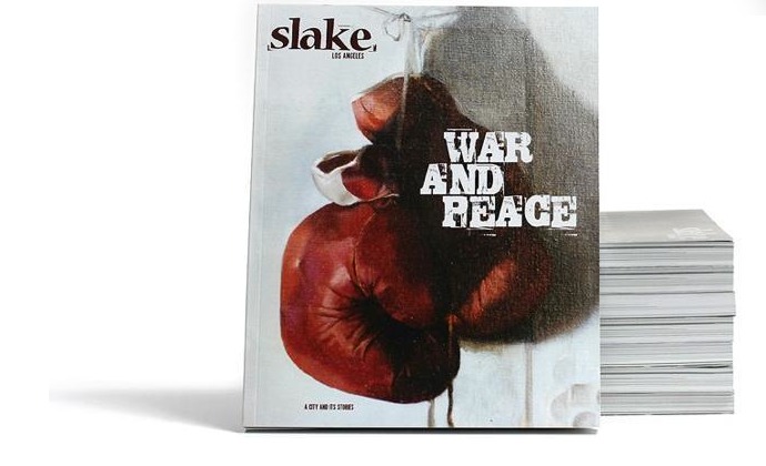 The most recent issue of Slake magazine.