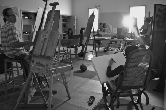The St. Peter's Summer Open Drawing Studio Project The St. Peter's Summer Open Drawing Studio Project