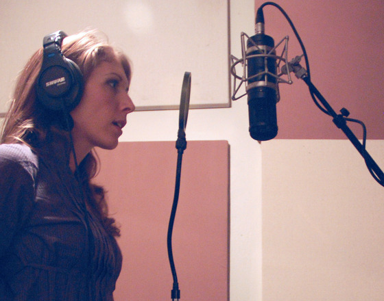 Makenzie Caine recording at The Lovely Light Image-87730-full