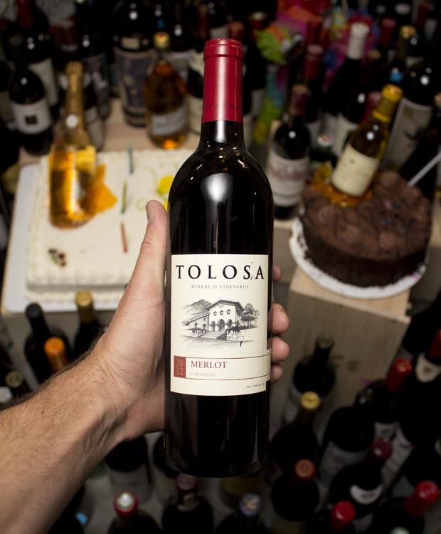 2012 Tolosa Merlot Paso Robles