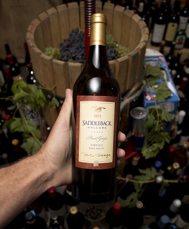 2013 Saddleback Pinot Grigio Oakville