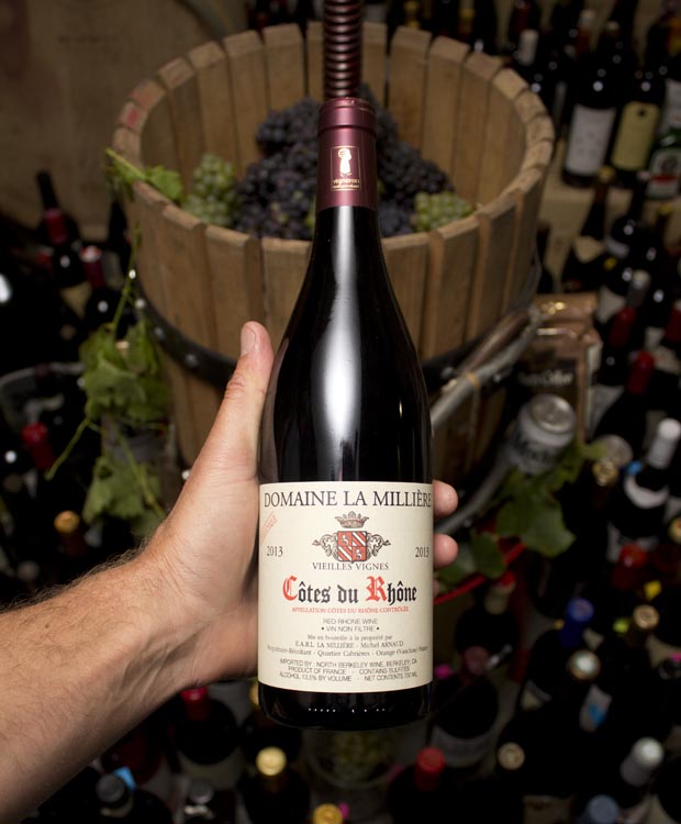 2013 Domaine La Milliere Cotes du Rhone Cuvee Unique VV