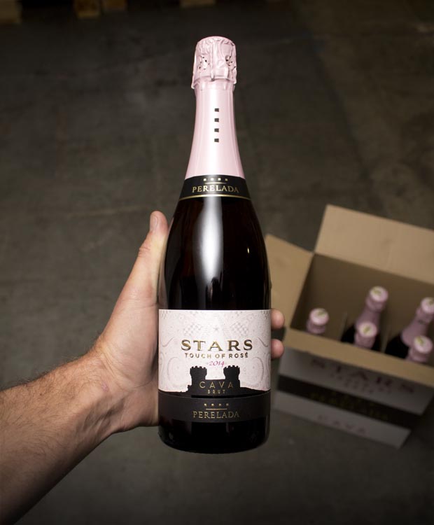 2014 Perelada Cava Stars Touch of Rose