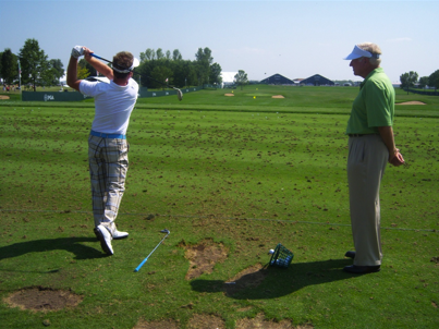 Brian Gay and Lynn Blake / 2009 PGA Championship at Hazeltine