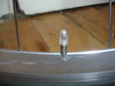 A Presta valve