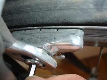 Check your brake blocks are not worn down