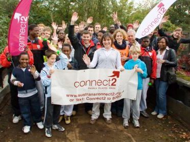 Lorraine Kelly in support of the local Connect2 scheme in South Bermondsey disused Rail Bridge Link Credit: Tim Walker/Southwark Lorraine Kelly in support of the local Connect2 scheme in South Bermondsey disused Rail Bridge Link Credit: Tim Walker/Southwark