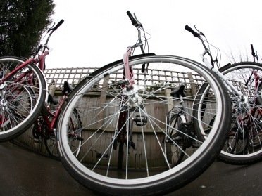 Donated bikes