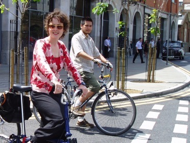 You can cycle in skirts, suits and uniforms 