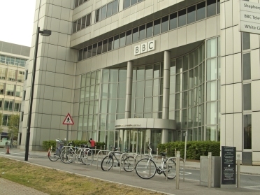 Parking outside the BBC Credit: Adrian Lewis
