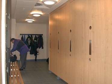 Showers can be a great benefit to cyclists coming a distance Credit: Lionel Shapiro