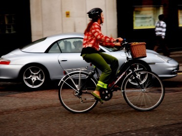 Overtaking a Porsche! Credit: Rosie Collins