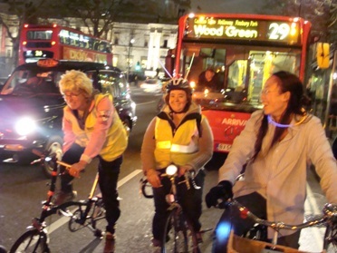 Birds on Bikes ride March 2009