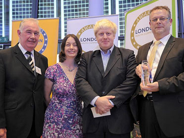 Hillingdon Slipstreamers and Wheels for Wellbeing with Boris Johnson