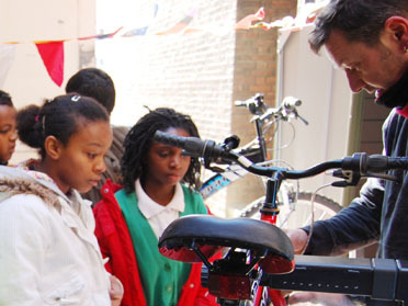 North Harringay school bike workshop North Harringay school bike workshop