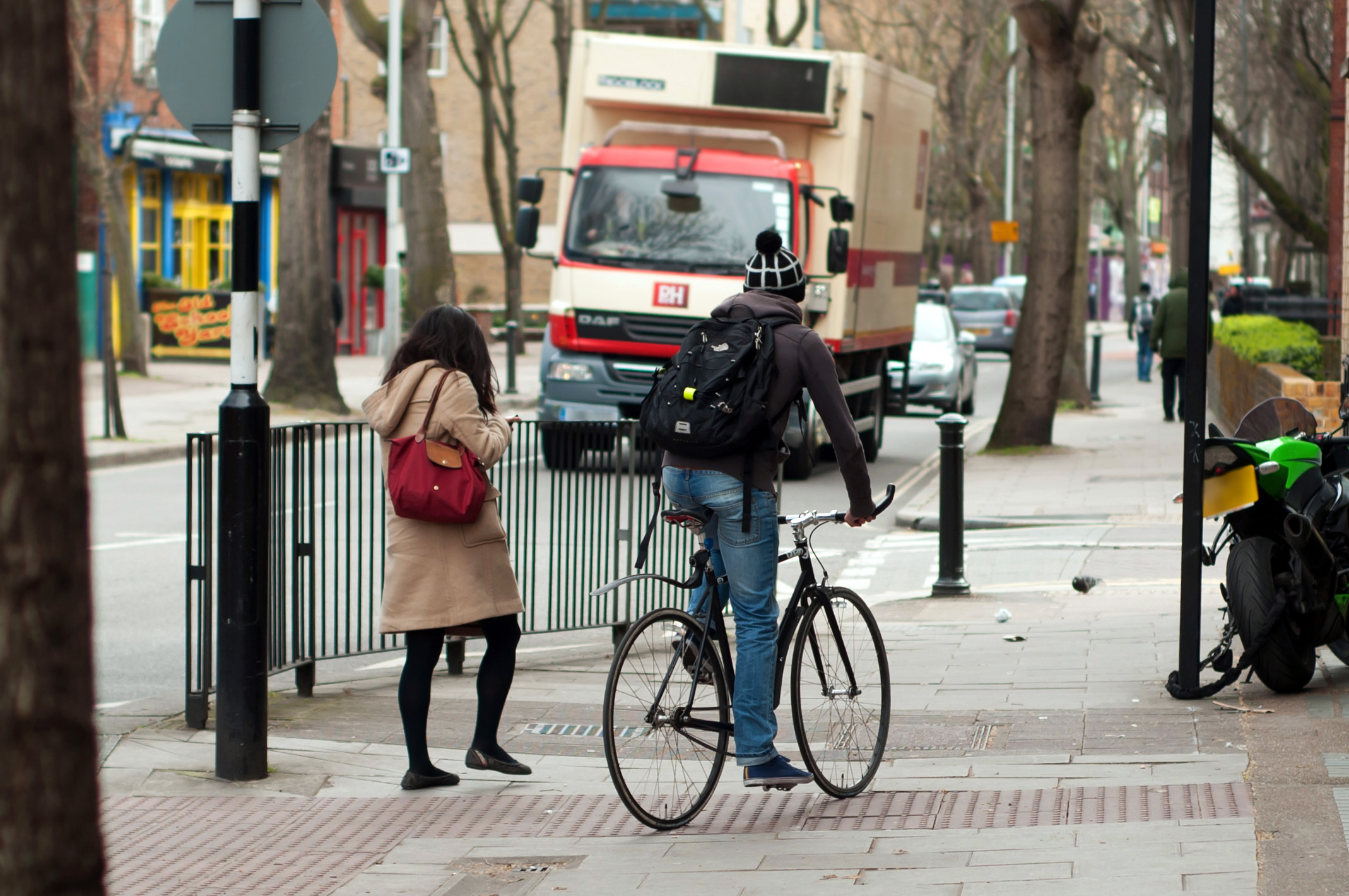 is cycling on pavement illegal