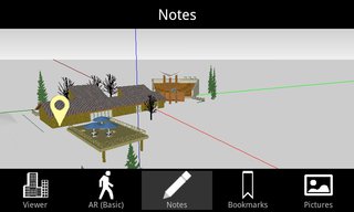 SightSpace 3D Note Screenshot