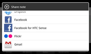 SightSpace 3D Email Note Screenshot