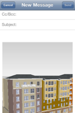 SightSpace 3D iPhone Email Views Screenshot
