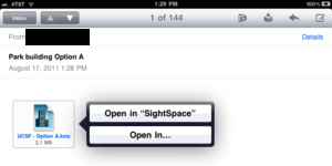 Opening from Dropbox