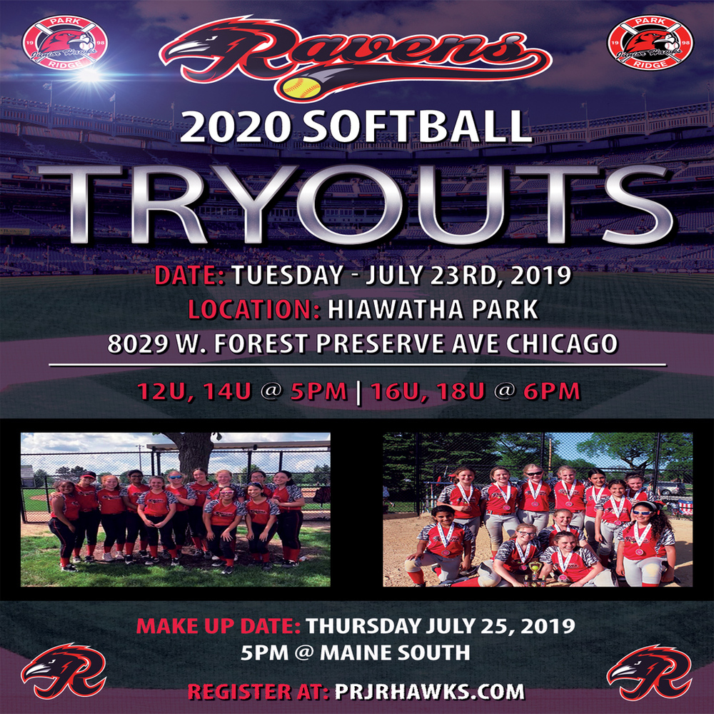 Hawks Athletic Club 2020 Ravens Tryouts
