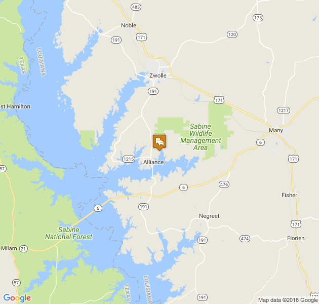 Lake Front Toledo Bend Lake Vacation Rental