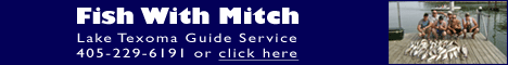 Fish with Mitch - David Mitchell Lake Texoma Guide Service