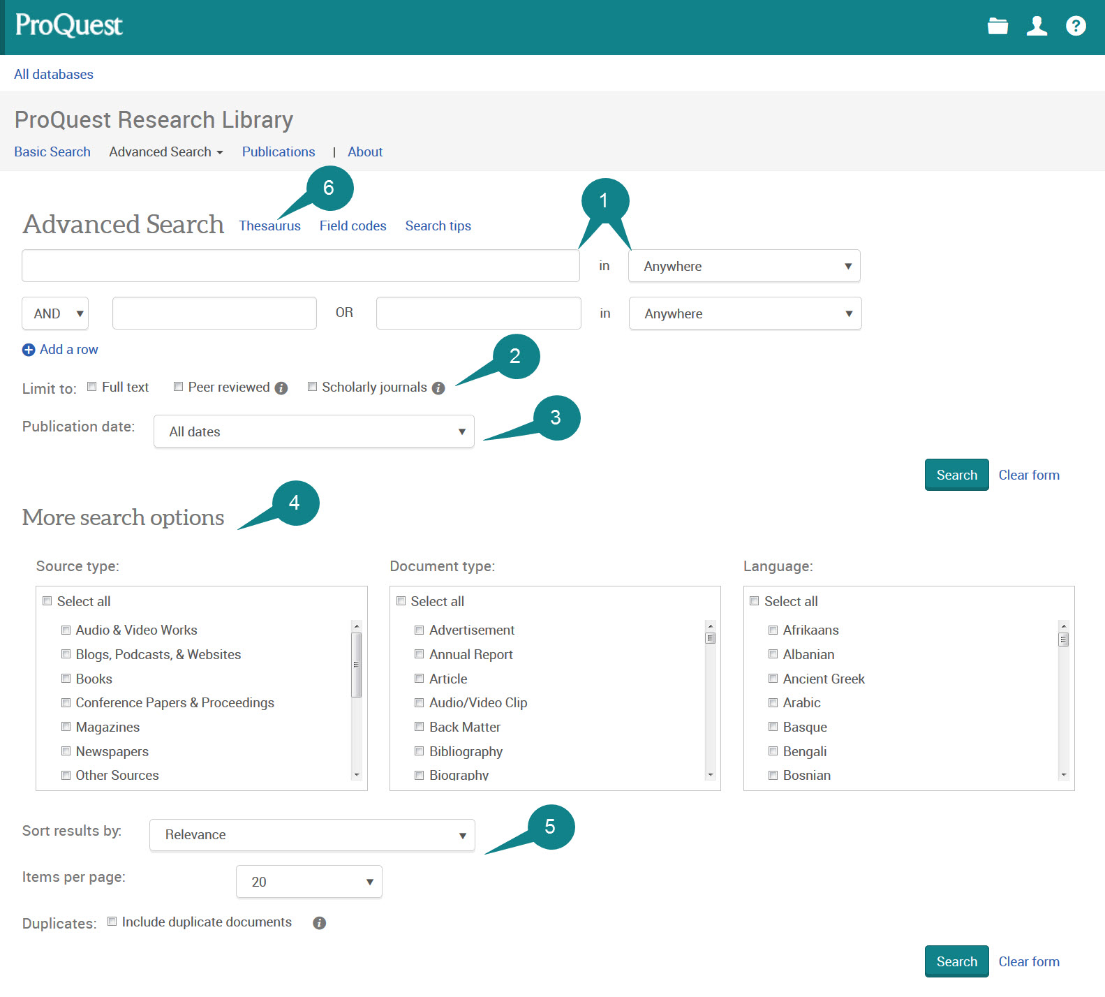 Proquest login picture