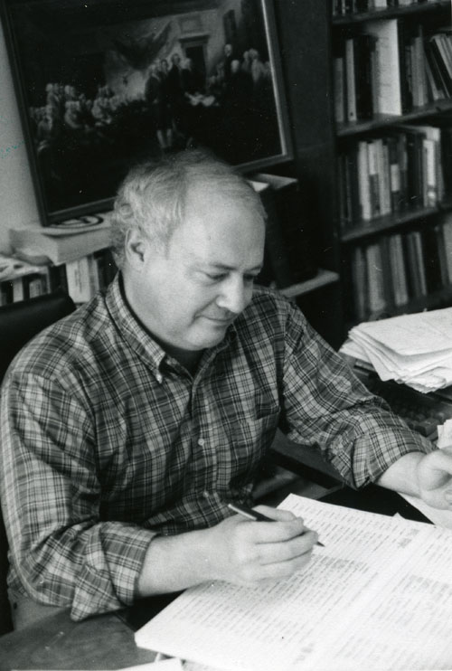 Dr. Blaine Garvin , professor of political science, Director of the Honors Program, 1984-1993.