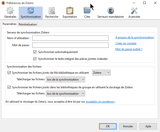 Installation Zotero Guides thématiques at Université de Sherbrooke