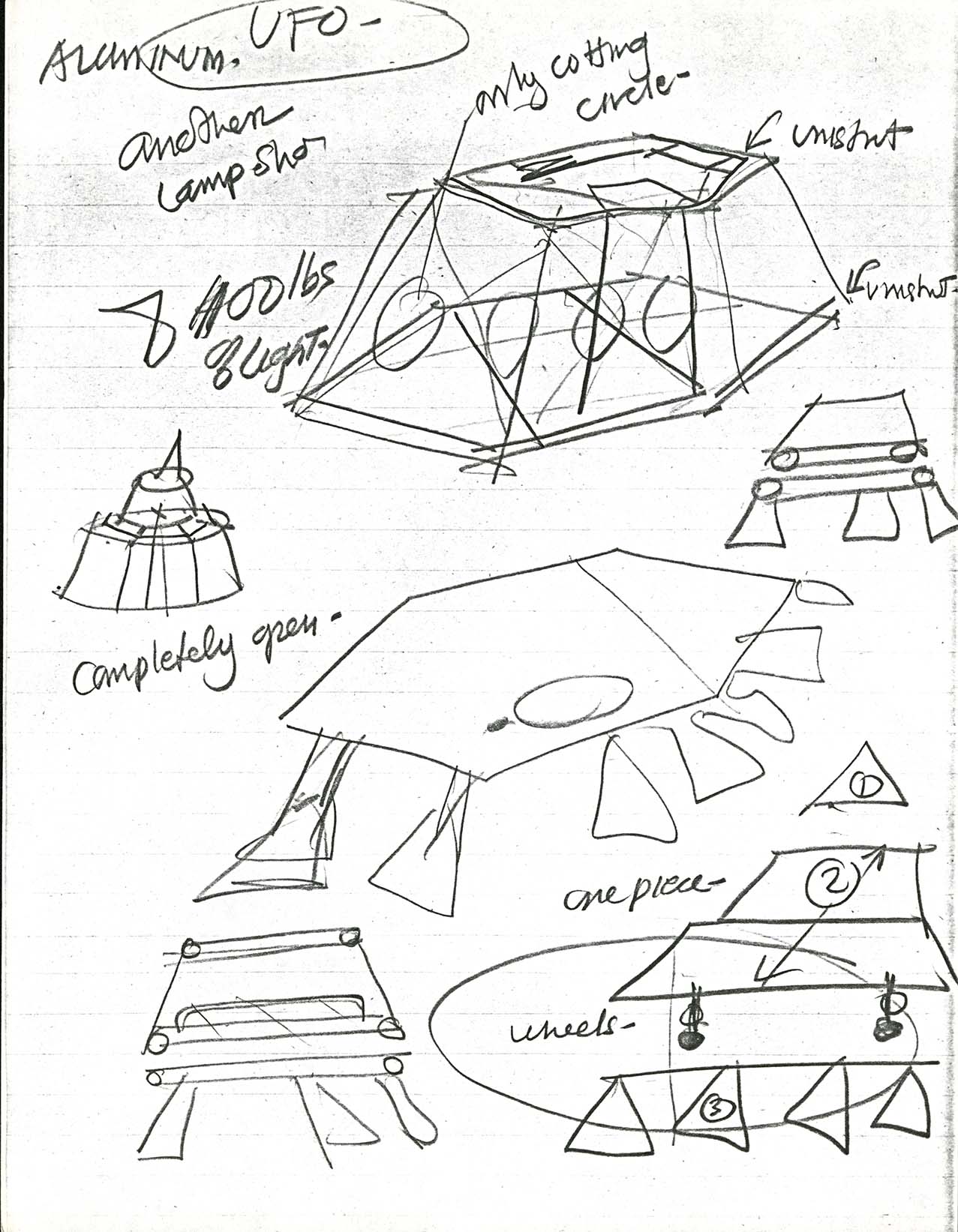 Parliament-Funkadelic Mothership drawing