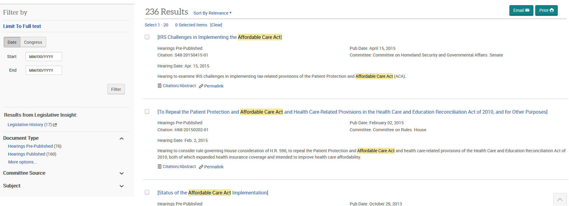 Congressional Basic Content Congressional Basic LibGuides At ProQuest